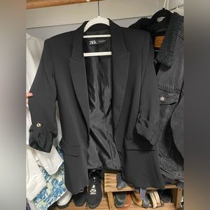Zara black blazer